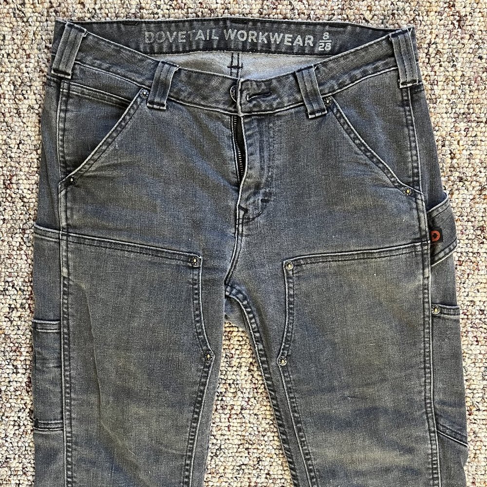 Dovetail Workwear Maven Slim Work Pants Jeans Women's 8